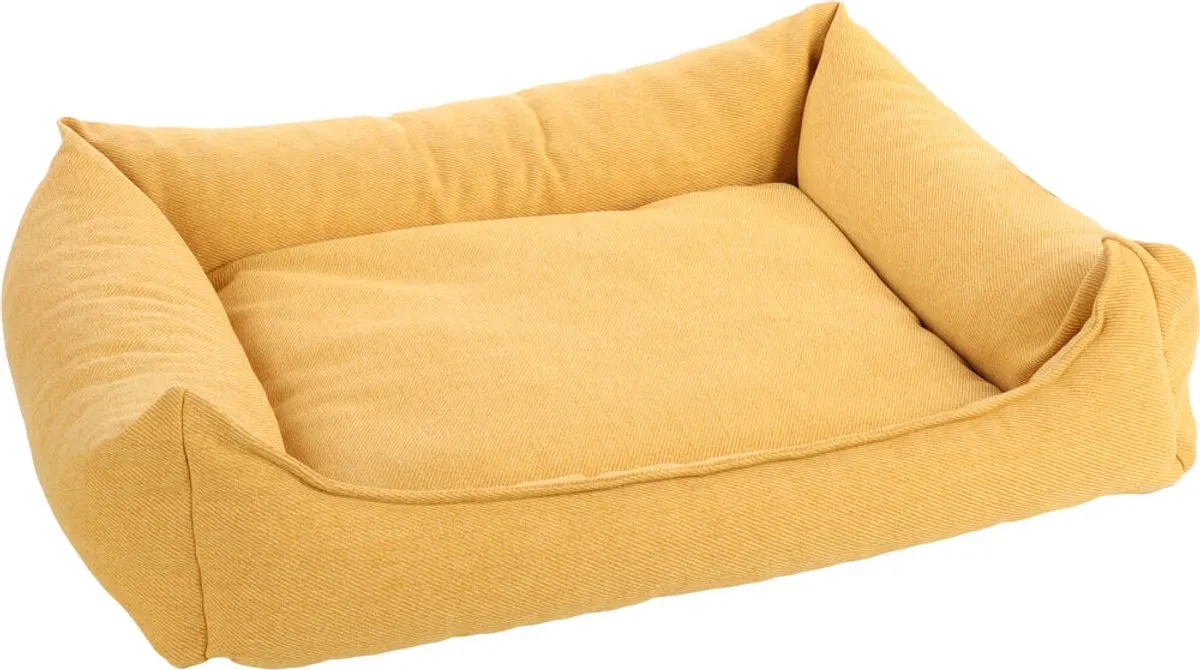 Flamingo Baldar Orthopedisch Hondenbed XL - 100x80cm - Geel