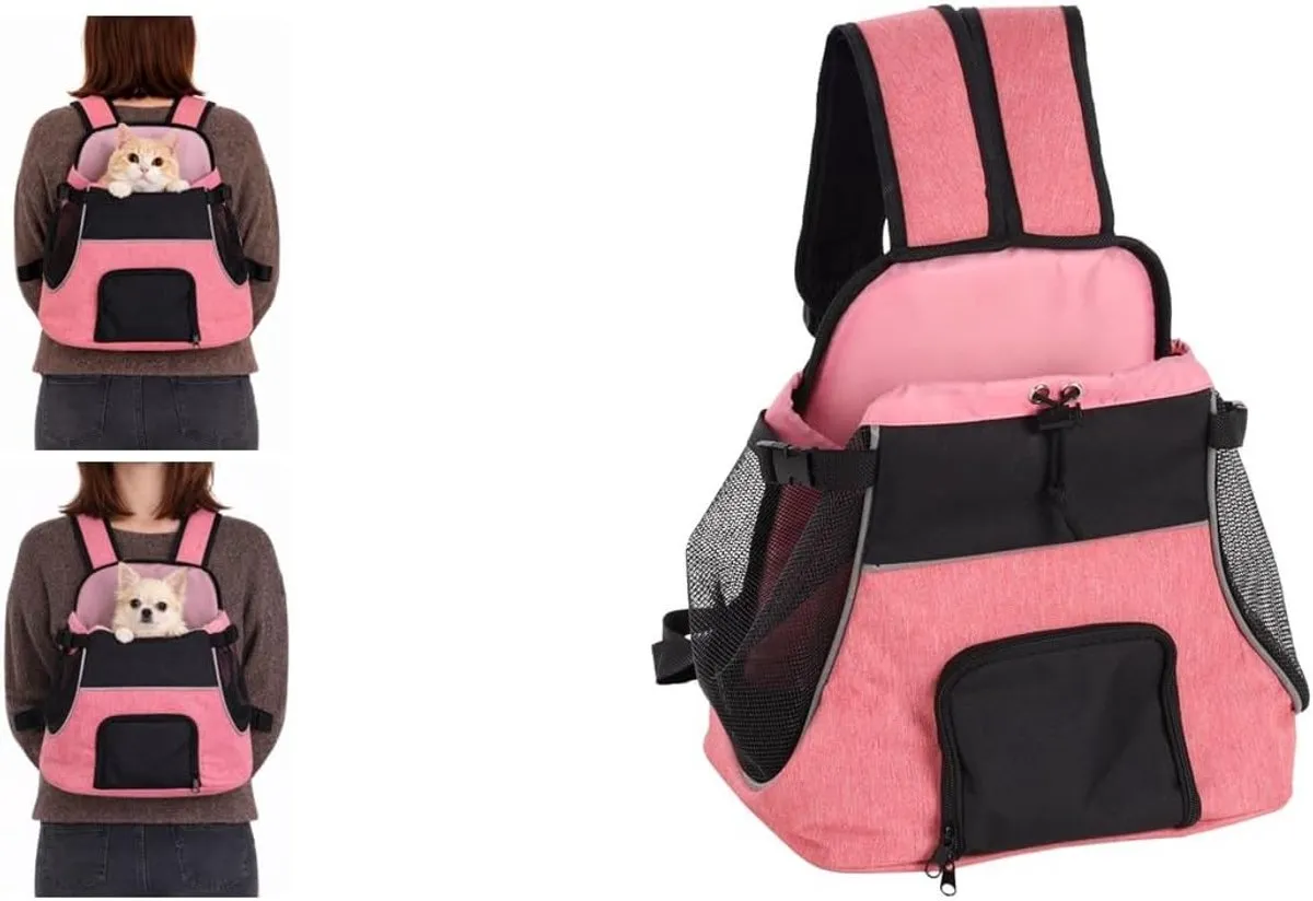 Flamingo Xanty Roze Hondenrugzak