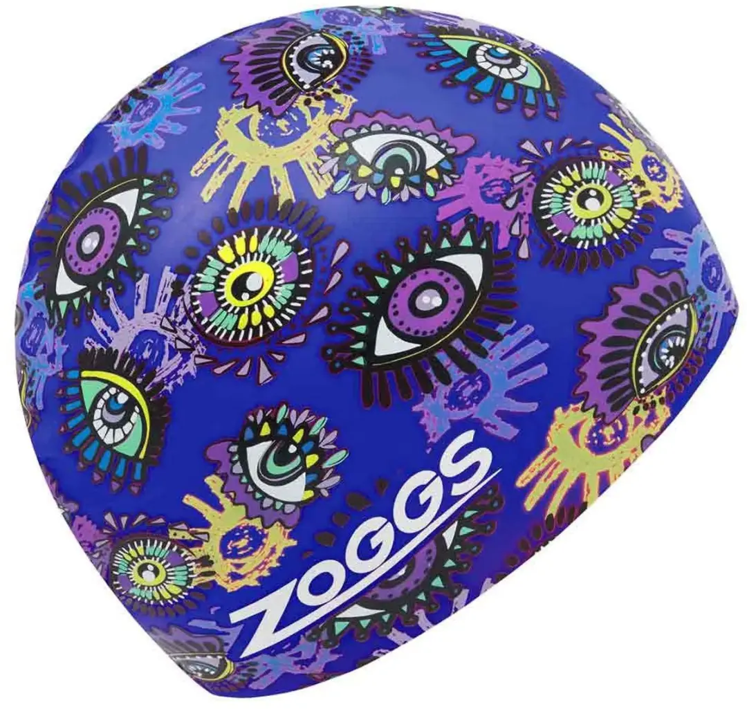 Zoggs Silicone Printed Zwembadmuts Veelkleurig - afbeelding 4 van 6
