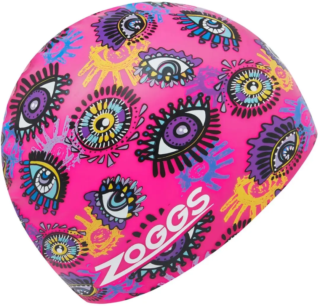 Zoggs Silicone Printed Zwembadmuts Veelkleurig