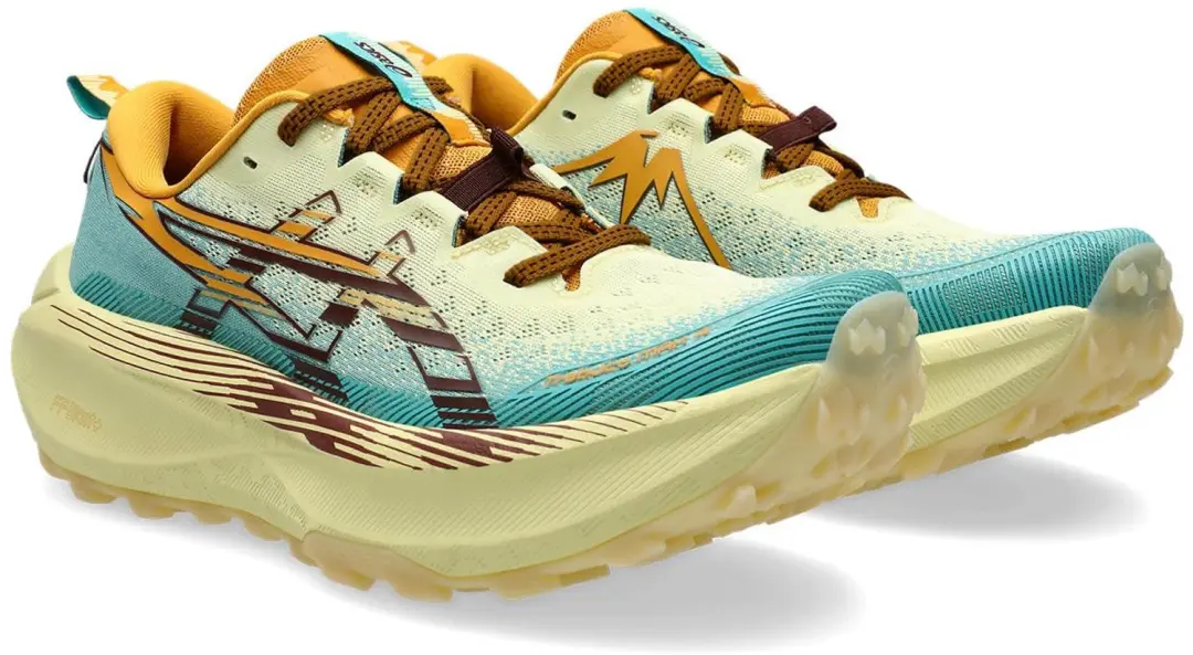 asics Trabuco Max 4 WHEAT YELLOW/DARK RED PLANET 43.5