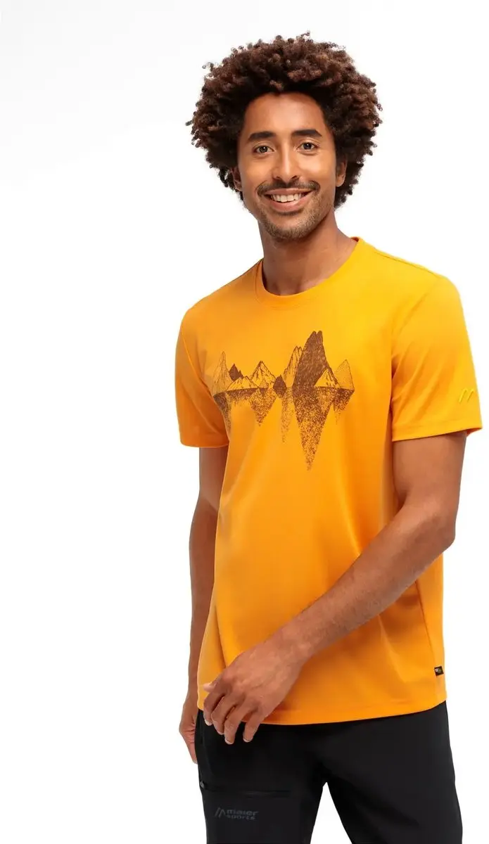 Maier Sports Tilia Pique Maillot - Oranje Gloed - afbeelding 2 van 6