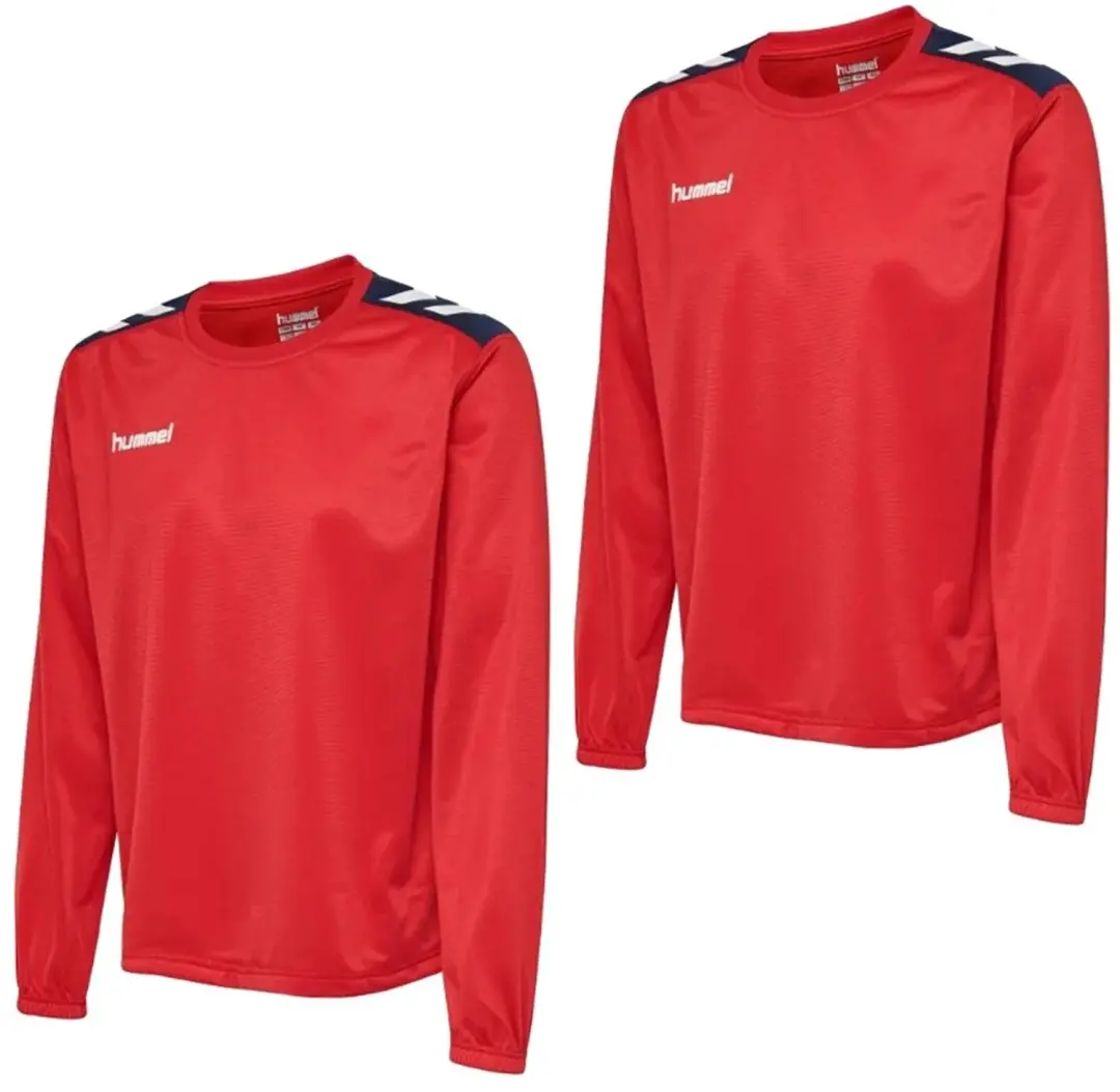 Hummel Sweatshirt 2 Eenheden Rood L Man