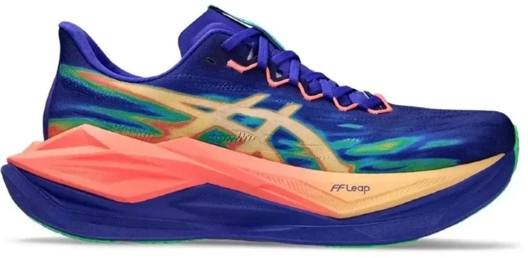 ASICS Superblast 3 Schoenen - Cobalt Burst/Light Orange - afbeelding 4 van 6
