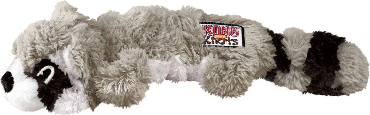 KONG Scrunch Knots Wasbeer S - Kauwspeelgoed