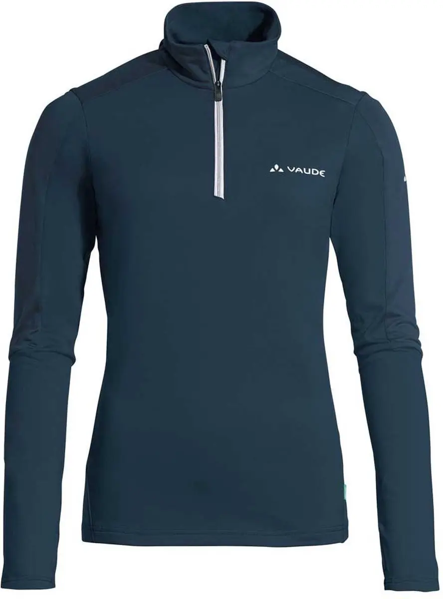 Vaude Livigno II Dames Halfzip Fleece Blauw - afbeelding 4 van 4