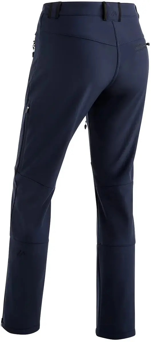 Maier Sports Adakit Softshell Broek Dames - Cherry Wine - afbeelding 4 van 4