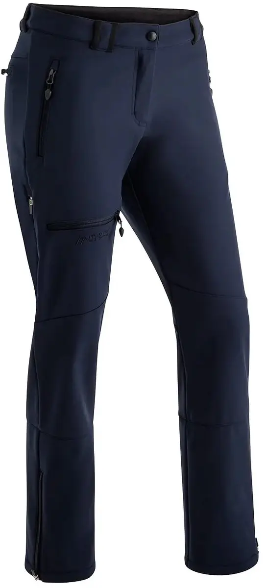 Maier Sports Adakit Softshell Broek Dames - Cherry Wine - afbeelding 3 van 4