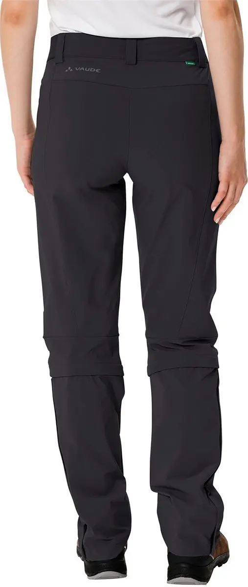 Vaude Farley Stretch Capri T-Zip III Zip-off Broek - Zwart - 34 - afbeelding 4 van 6