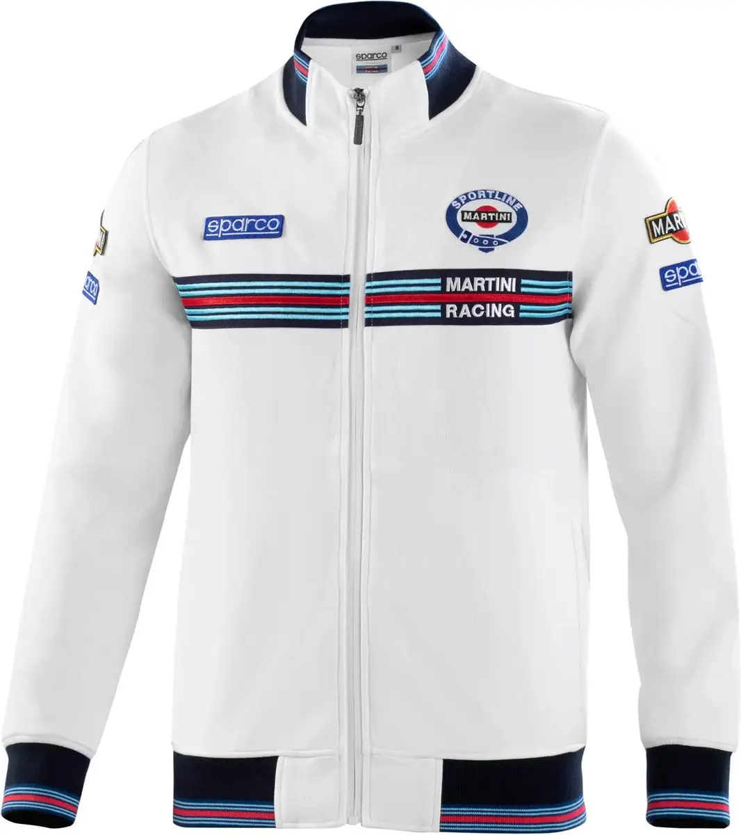 Sparco Full Zip Martini Racing Sweater