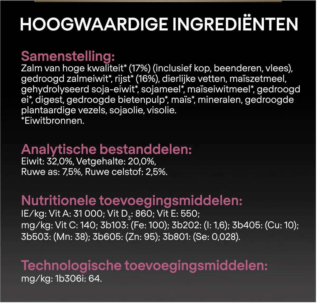 Pro Plan Puppy Medium Gevoelige Huid Zalm Droogvoer 3kg