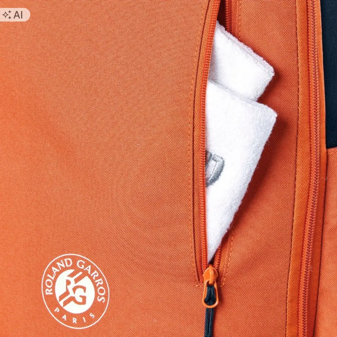 Wilson Roland Garros Team Rugzak 30L - Oranje - afbeelding 4 van 6