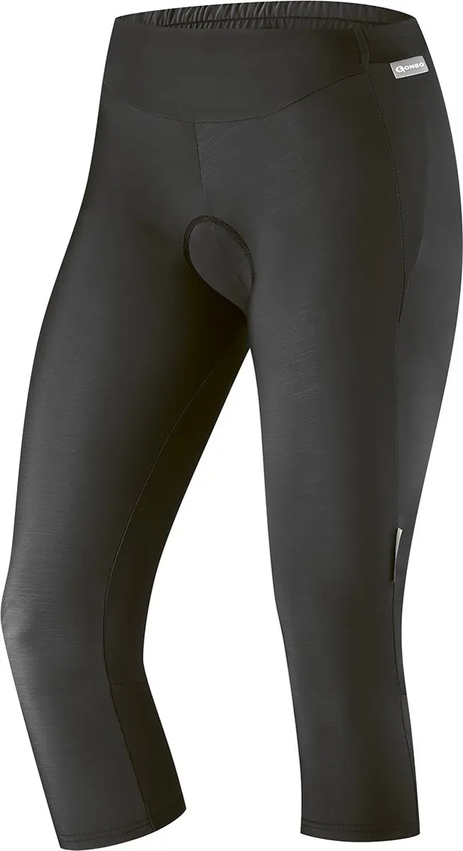 Gonso Lecce - Fietsbroek - Vrouwen - Maat 5XL - Zwart - afbeelding 6 van 6