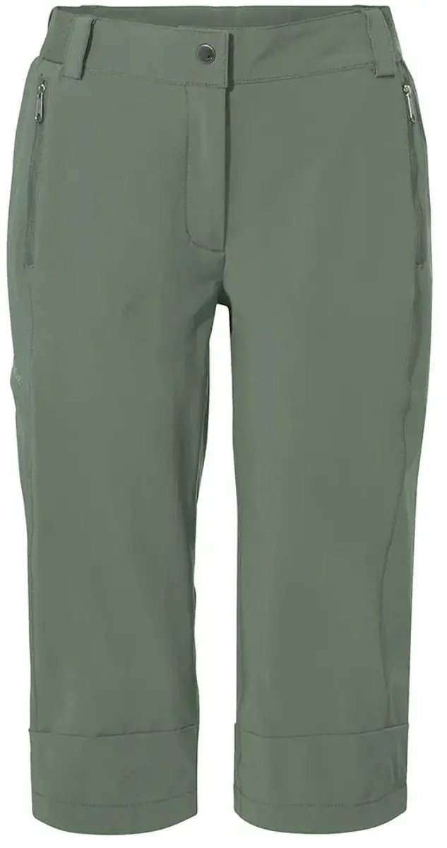 Vaude Farley Stretch III Capri Damesbroek - Agave - afbeelding 3 van 4