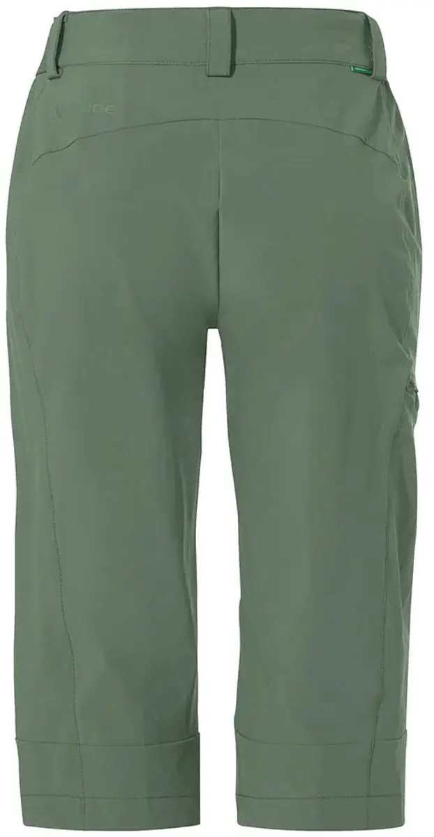 Vaude Farley Stretch III Capri Damesbroek - Agave - afbeelding 4 van 4