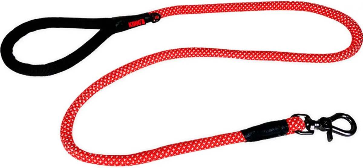 KONG Rope Leash - One Size - Zwart