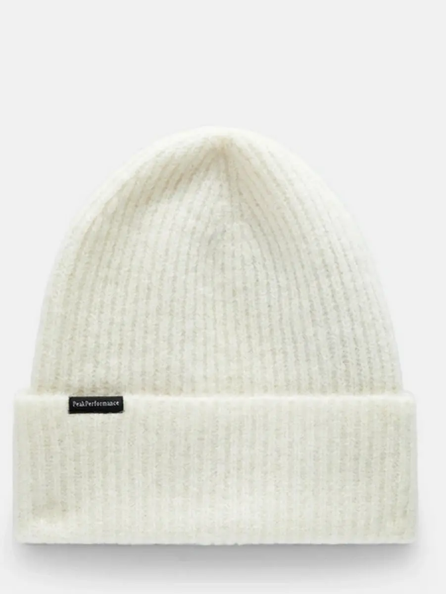 PEAK PERFORMANCE WOOLBLEND HAT Vintage White