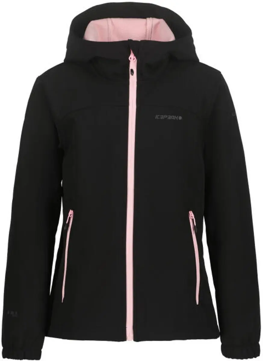 ICEPEAK KOBRYN JR Kinderen Outdoorjas ZWART