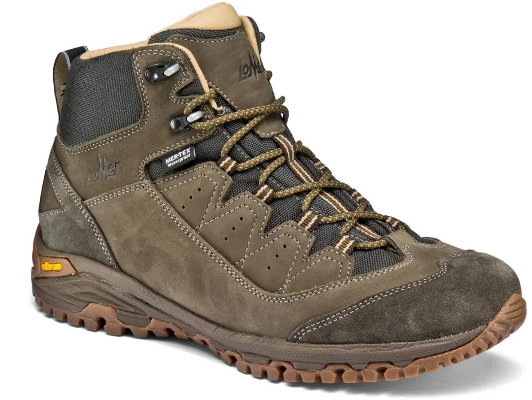 Lomer Sella High Premium MTX Wandelschoenen Olive Maat 40