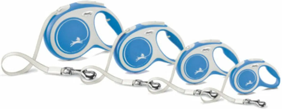Flexi New Comfort Hondenriem L - 5m - Blauw - afbeelding 6 van 6