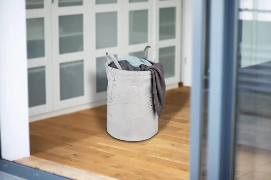 Wenko Samira Wasverzamelaar Rond Grijs - 69 liter - Ø40x55cm - afbeelding 6 van 6