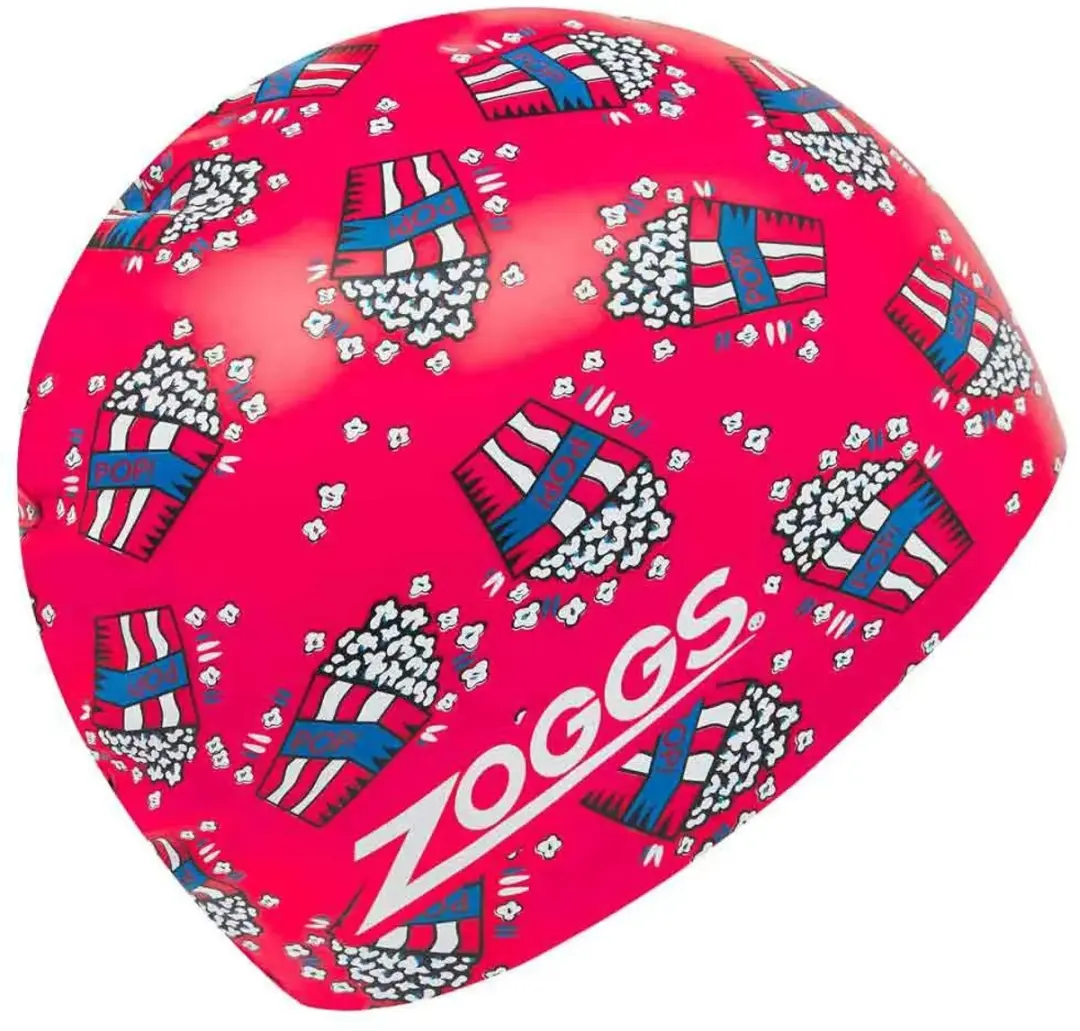 Zoggs Popcorn Siliconen Zwemmuts - Magenta - afbeelding 3 van 3