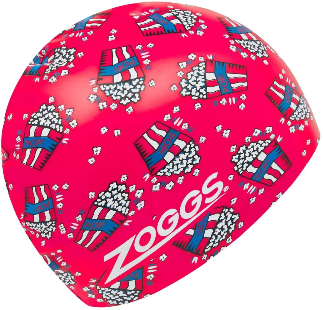 Zoggs Popcorn Siliconen Zwemmuts - Magenta - afbeelding 2 van 3