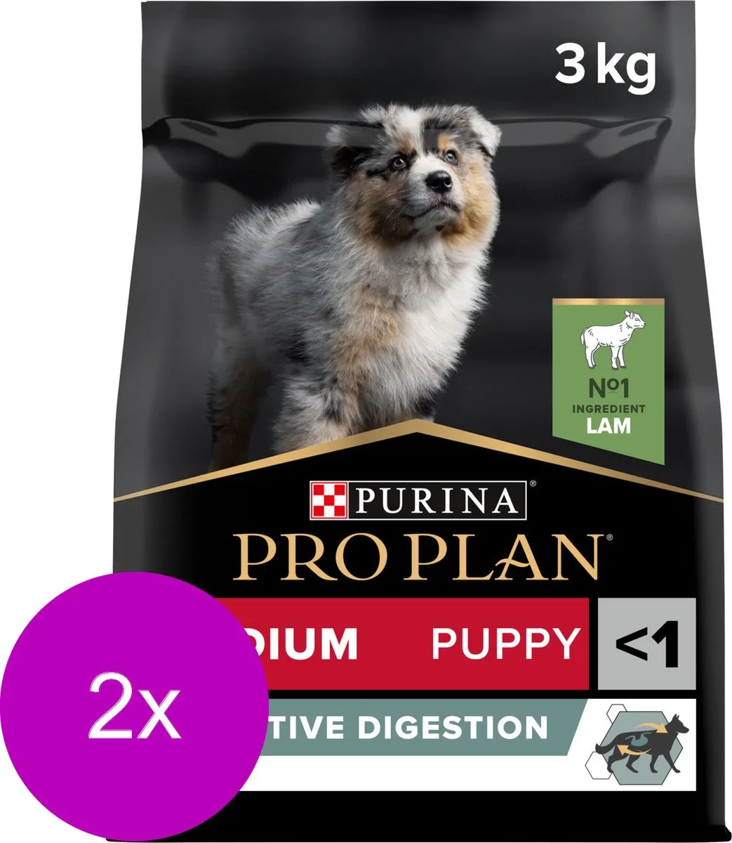 Pro Plan Dog Puppy Medium Breed Sensitive Digestion Lam