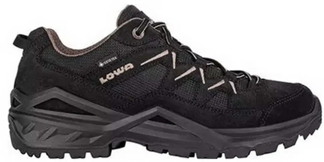 Sirkos Evo GTX LO zwarte duin wandelschoen voor heren