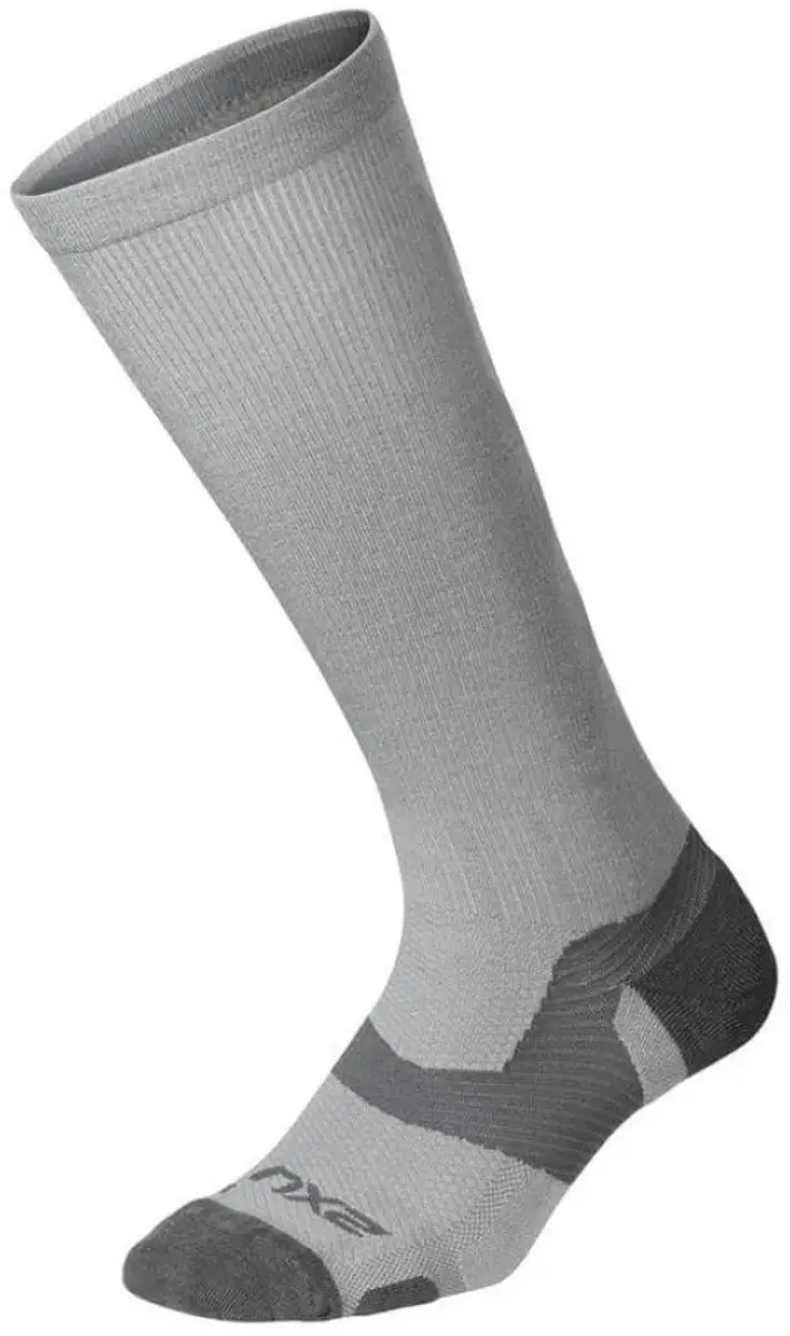 2xu Vectr Merino Light Cusion Full Length Sokken Grijs EU 35-37 1/2 / Short
