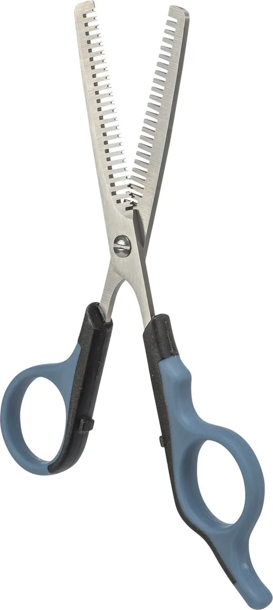 Trixie Effileerschaar 16cm - Blauw - afbeelding 2 van 3