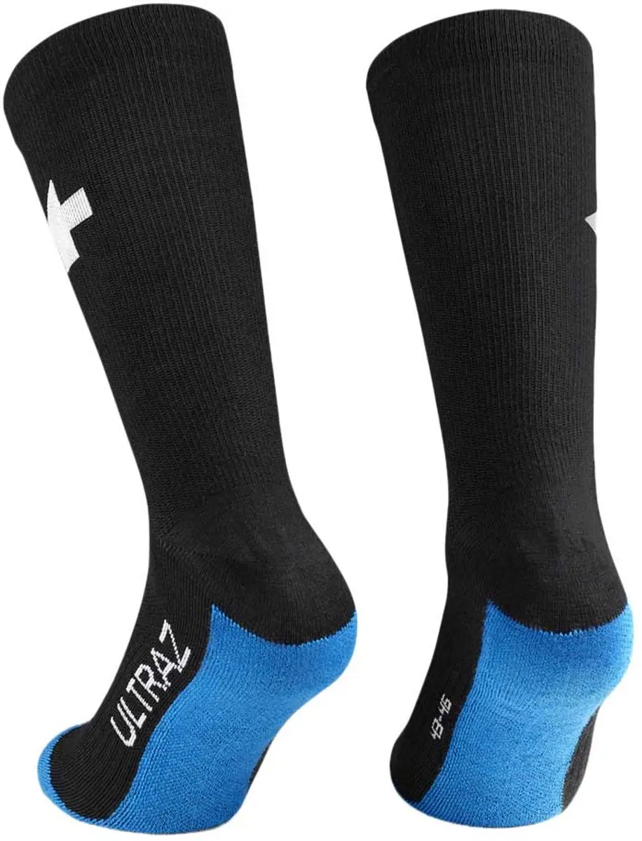 Assos Ultraz Winter Sokken - Zwart - 39-42 - afbeelding 2 van 4