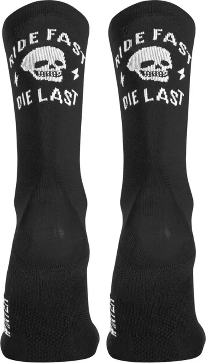 Northwave Ride Fast Die Last Fietssokken - Zwart - afbeelding 2 van 5