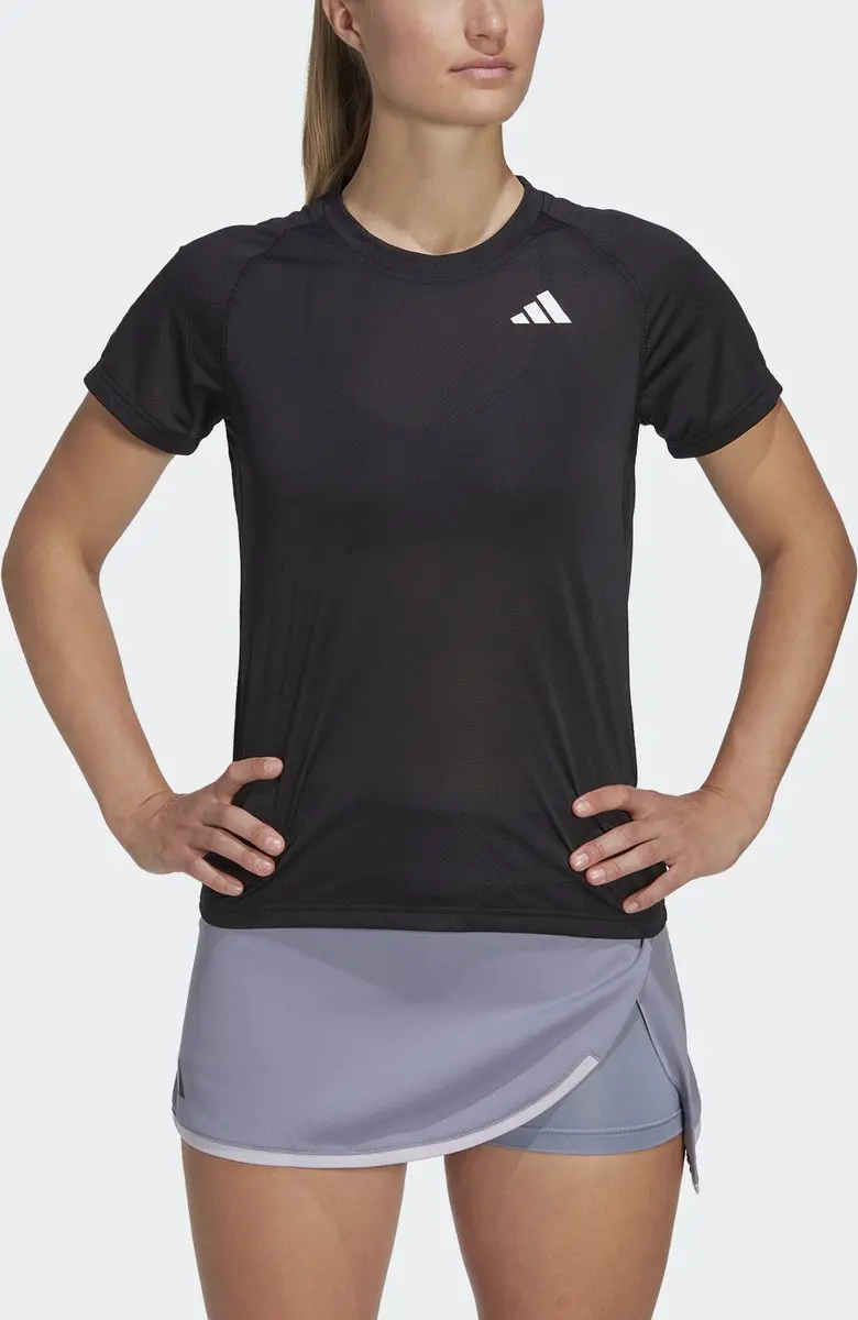 adidas Performance Club Tennis T-shirt - Dames - Zwart- S