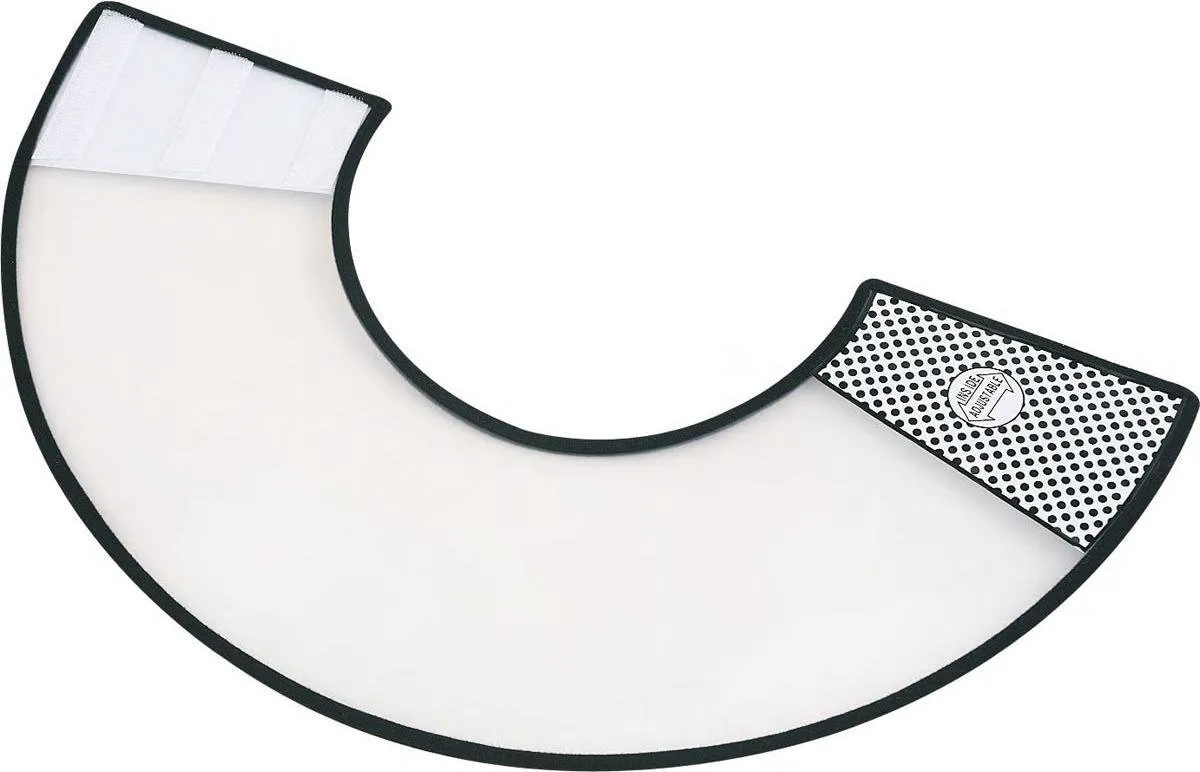 Flamingo - Honden beschermkraag Capo - Transparant - L - 31 x 15 x 0.1 cm