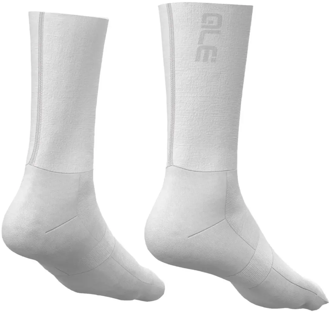 Alé Q-skin Typhoon Sokken 21cm - Wit - EU 40-43 - afbeelding 2 van 2
