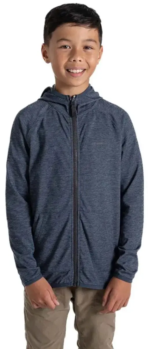 Craghoppers Nosilife Frey Sweatshirt Met Rits Blauw 9-10 Years Jongen