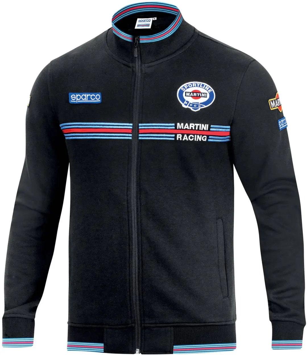 Sparco Full Zip Martini Racing Sweater