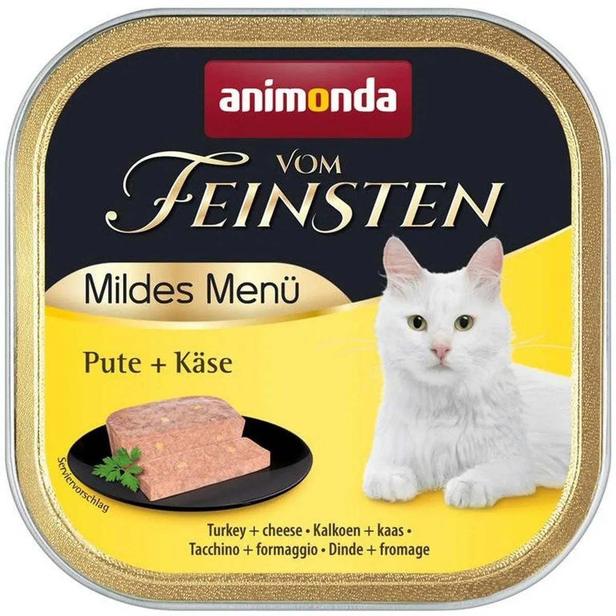 Animonda Cat Vom Feinsten Mild Menu Kalkoen & Kaas