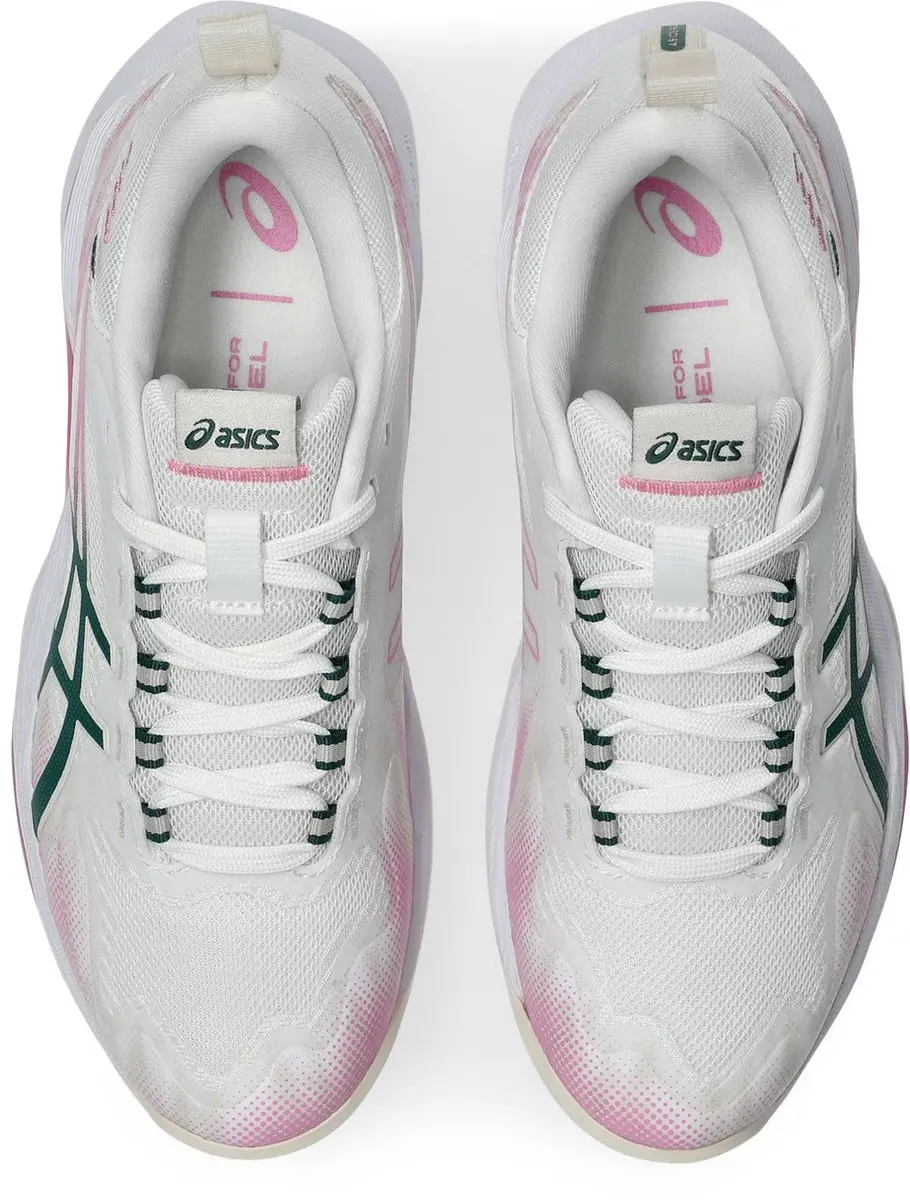 ASICS Sonicsmash FF Dames Padelschoenen - Wit/Roze - afbeelding 3 van 6