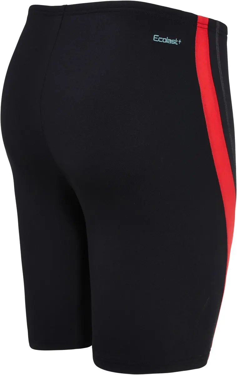 Zoggs Eaton E+ Jammer - Zwart/Rood - afbeelding 3 van 4