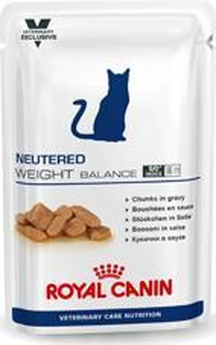 Royal Canin Veterinary Diet Neutered Weight Balance Kattenvoer - 12x100g