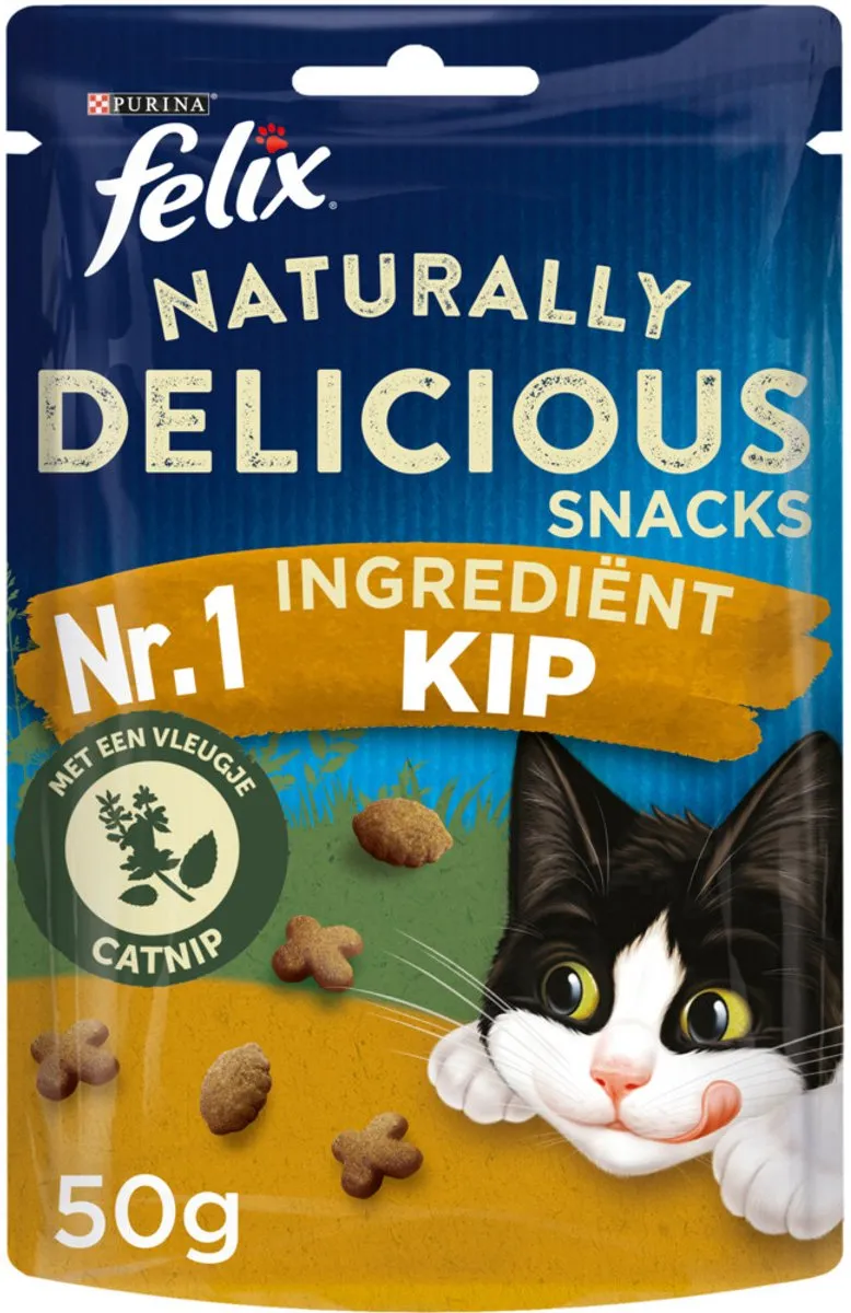 Felix Naturally Delicious Kip Kattensnacks - 400g - afbeelding 6 van 6
