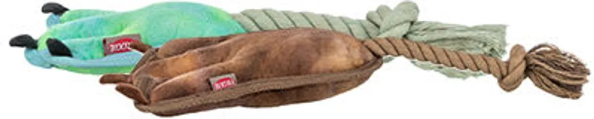 Trixie Klauw aan touw - Bruin 35cm - afbeelding 2 van 5