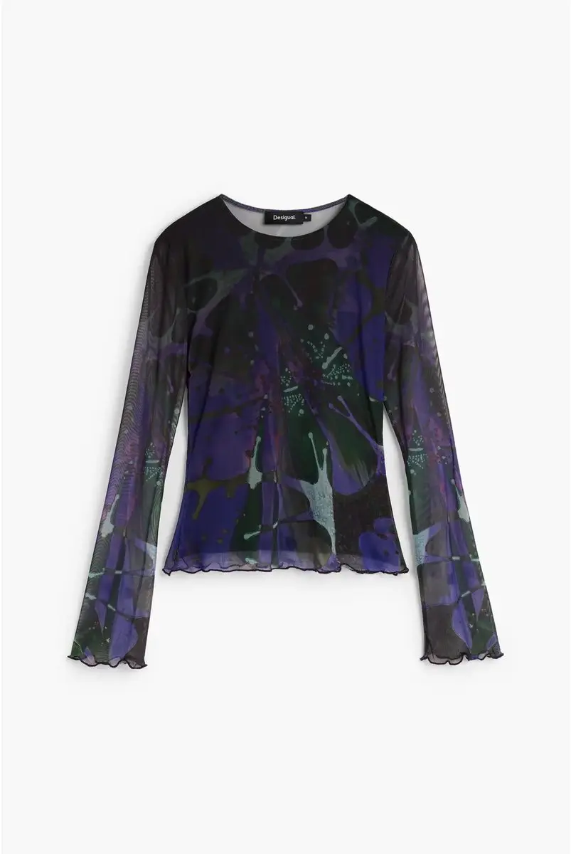Desigual Dames T-shirt met lange mouwen