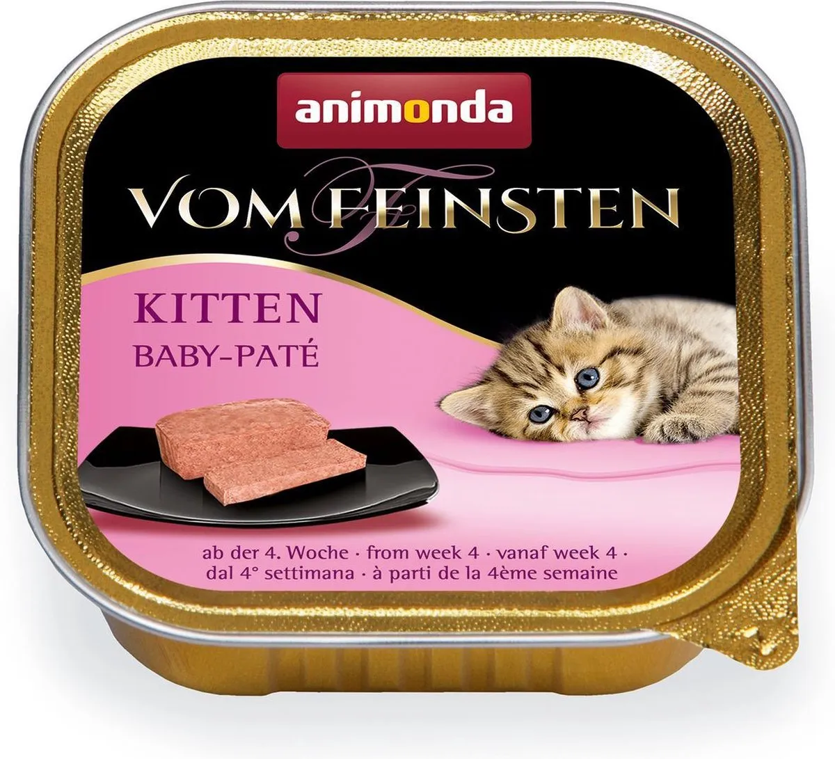 Animonda Vom Feinsten Baby Paté Kitten 32x100g