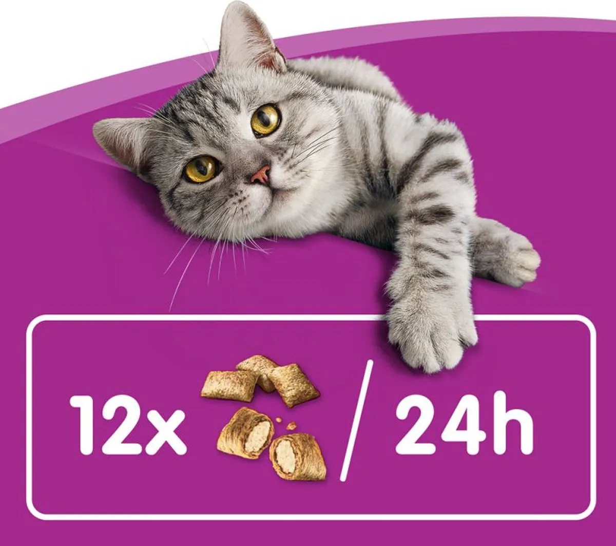 Whiskas Snack Vitamine E-xtra Katten 200g - 4x50g