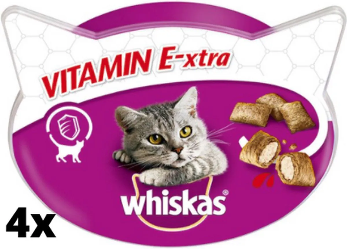Whiskas Snack Vitamine E-xtra Katten 200g