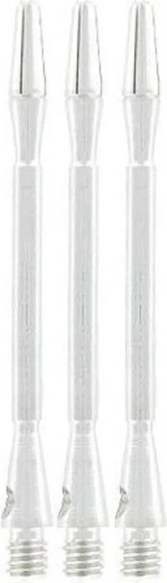 Bull's Simplex Silver Dart Shafts - XXshort - 3 stuks - afbeelding 4 van 6