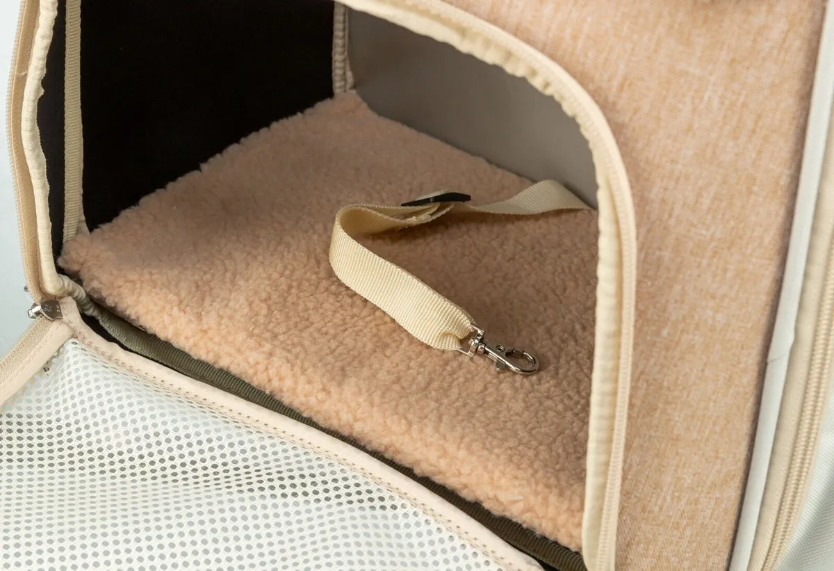 Trixie Willow Rugtas - 38x25x45cm - Beige